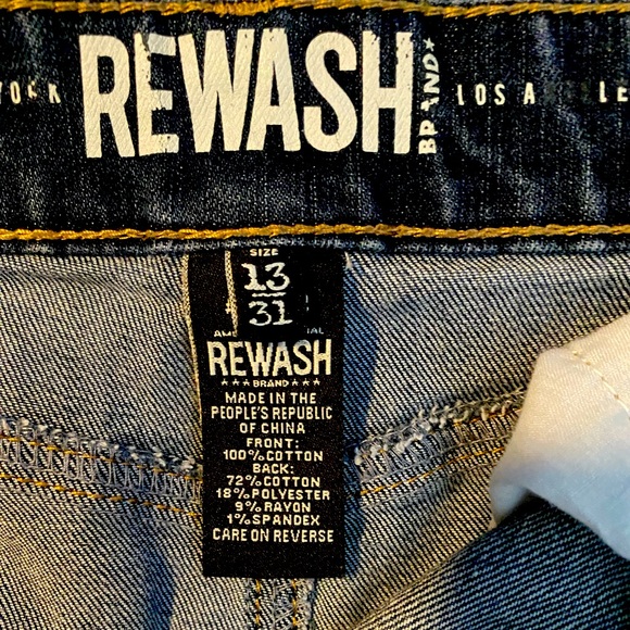 Rewash dressed denim skirt - Picture 2 of 6